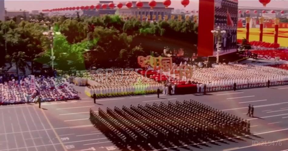 红旗飘飘晚会演艺歌曲配乐LED背景