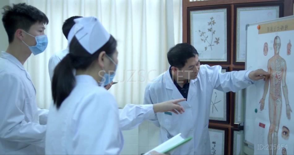 艾灸养生理疗养生视频素材