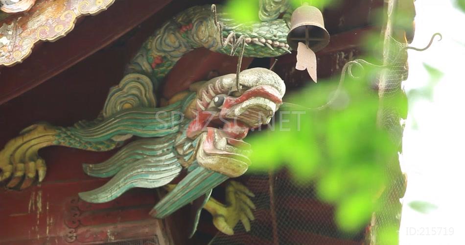 寺院空镜头