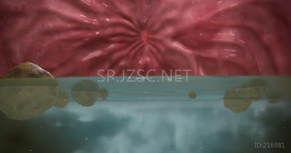 人体三维医疗疗效见效效果分子化学
