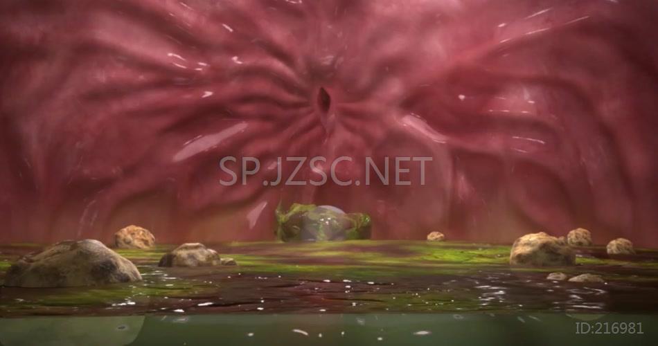 人体三维医疗疗效见效效果分子化学